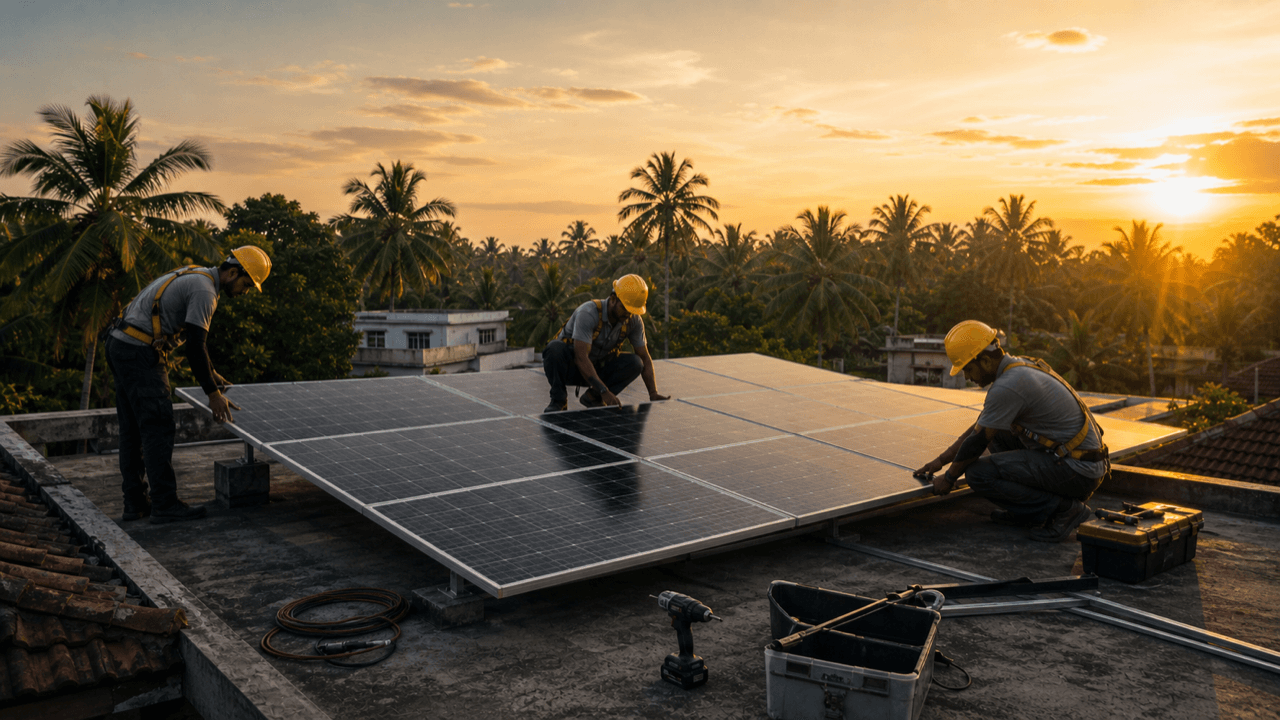 10kW commercial solar